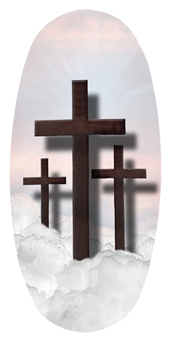 DASOV 106 PK Three Crosses (Clouds) Pink